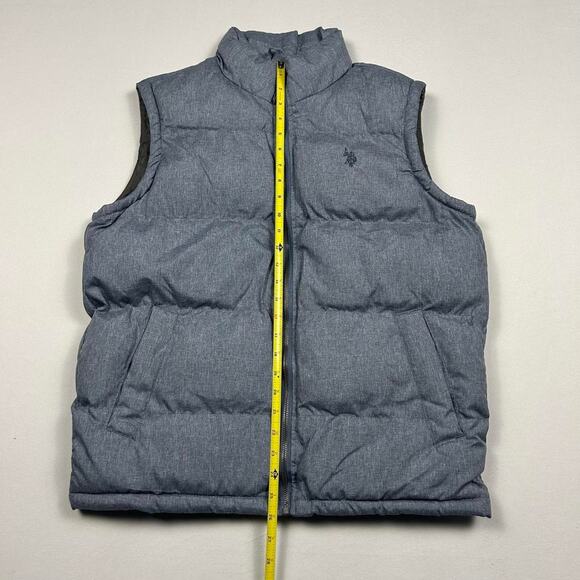 Polo Grey Puffer Vest - Picture 5 of 6
